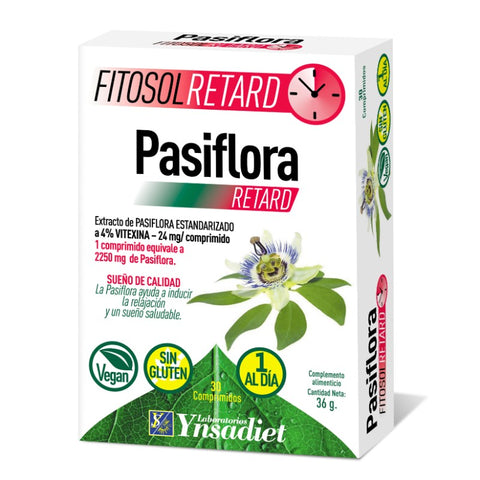Comprar online PASIFLORA FITOSOL RETARD 30 Comp de YNSADIET. Imagen 1