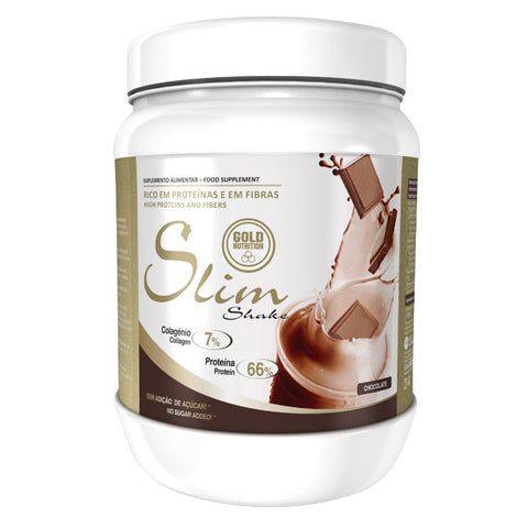 Comprar online SLIM SHAKE CHOCOLATE 400 G de GOLD NUTRION. Imagen 1