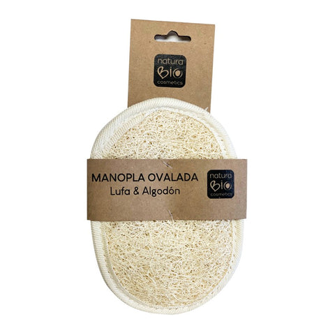 Comprar online MANOPLA OVALADA LUFA & ALGODON de NATURABIO. Imagen 1