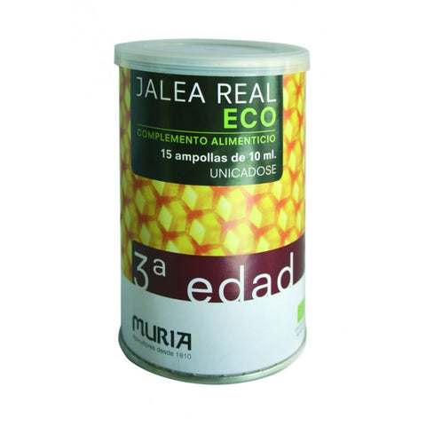 Comprar online JALEA 3¼ EDAD  BIO 15 UNICADOSE 10 ML. de MURIA BIO. Imagen 1