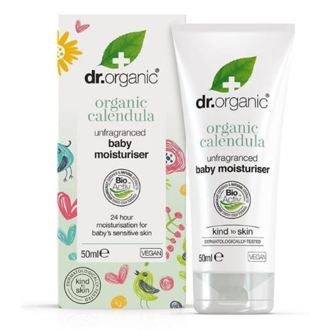 Comprar online CREMA HIDRATANTE PARA BEBES DE CALENDULA 50 ml de DR ORGANIC. Imagen 1