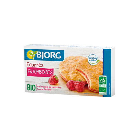 Comprar online GALLETAS RELLENAS FRAMBUESA BIO 175 gr de BJORG. Imagen 1