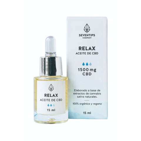 Comprar online ACEITE DE CAÑAMO 1500MG RELAX INTENSE 15 ml de SEVENTIPS. Imagen 1