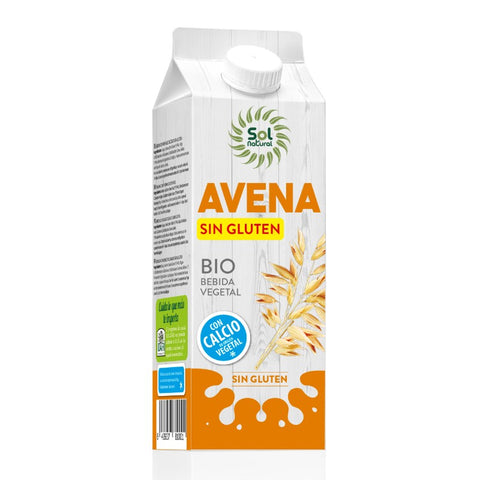 Comprar online BEBIDA DE AVENA CALCIO SIN GLUTEN BIO 1 L de SOLNATURAL. Imagen 1