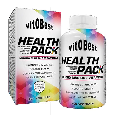 Comprar online HEALTH PACK 100 Caps de VIT.O.BEST. Imagen 1
