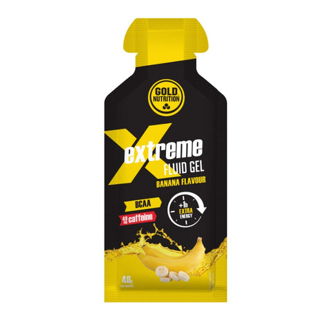 Comprar online EXTR. FLUID GEL BCAA+CAFEINA PLATANO 40g 24 UN de GOLD NUTRION. Imagen 1