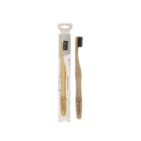 Comprar online CEPILLO DENTAL BAMBU - CARBON BINCHOTAN de NORDICS. Imagen 1