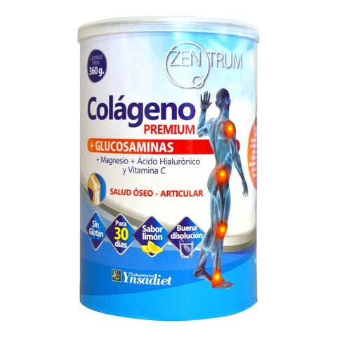 Comprar online ZENTRUM COLAGENO PREMIUM HIDROLIZADO 360 gr de YNSADIET. Imagen 1