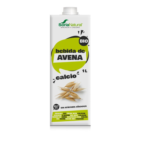 Comprar online PACK BEBIDA DE AVENA CON CALCIO 6X1 Litro de ALECOSOR SORIA NATURAL. Imagen 1