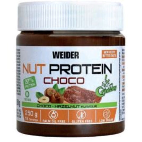 Comprar online PROTEIN SPREADS NUT PROTEIN CHOCO CRUNCHY 250 g de WEIDER. Imagen 1