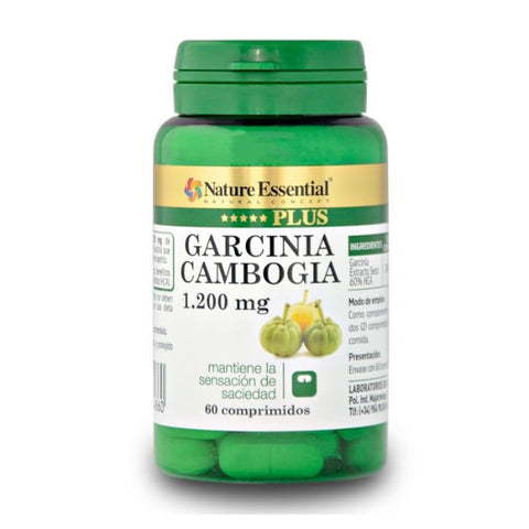 Comprar online GARCINIA CAMBOGIA 1200 mg EXT SECO 60% HCA 60 Comp de NATURE ESSENTIAL PLUS. Imagen 1