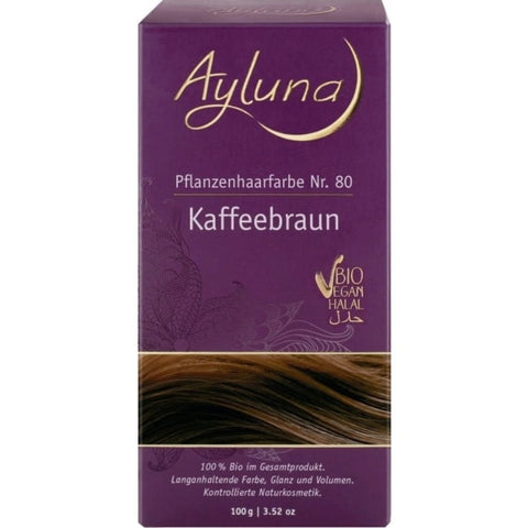 Comprar online COLORANTE VEGETAL 80 CASTAðO CAFE 100 gr de AYLUNA. Imagen 1