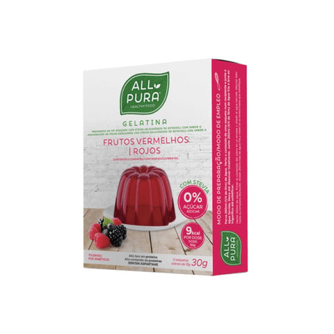 Comprar online GELATINA FRUTOS ROJOS STEVIA 15 gr X2 de DIETMED. Imagen 1