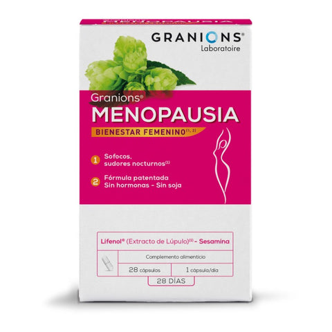 Comprar online GRANIONS MENOPAUSIA 28 ampollas 2 ml de GRANIONS. Imagen 1