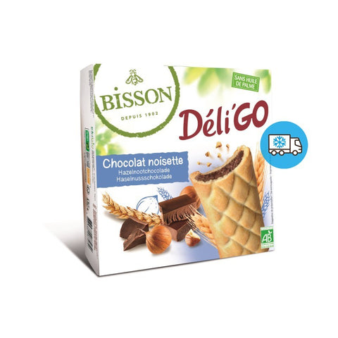 Comprar online GALLETA DELI GO CHOCOLATE AVELLANAS BISSON 150 G de BISSON. Imagen 1