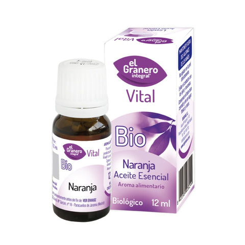 Comprar online ACEITE ESENCIAL DE NARANJA BIO 12 ml de EL GRANERO INTEGRAL. Imagen 1