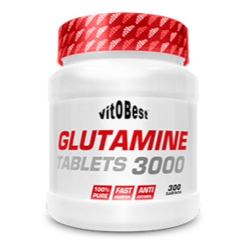 Comprar online GLUTAMINE 3000  300 Tablets de VIT.O.BEST. Imagen 1