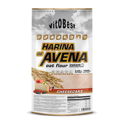 Comprar online HARINA DE AVENA 1 Kg TARTA DE QUESO de VIT.O.BEST. Imagen 1