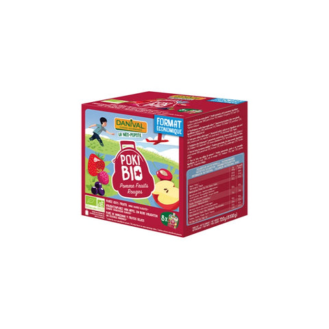 Comprar online PACK 8 SMOOTHIES DE FRUTOS ROJOS 720 gr de DANIVAL. Imagen 1