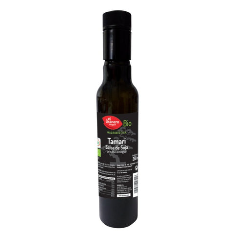 Comprar online TAMARI SALSA DE SOJA BIO 250 ml de EL GRANERO INTEGRAL. Imagen 1