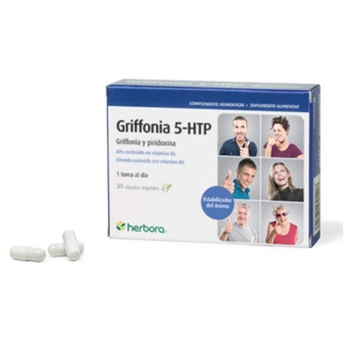 Comprar online GRIFFONIA 5 HTP 30 Vcaps de HERBORA. Imagen 1