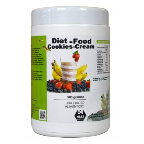 Comprar online DIET FOOD COOKIES CREAM 500 gr de NALE. Imagen 1