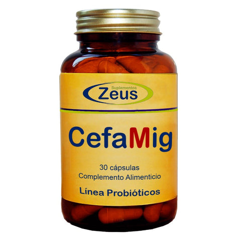 Comprar online CEFAMIG 30 Caps de ZEUS. Imagen 1