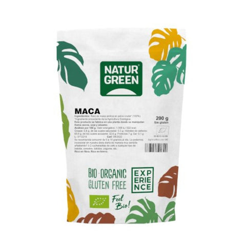 Comprar online NATURGREEN EXPERIENCE MACA DOYPACK BIO 200 G de NATURGREEN. Imagen 1