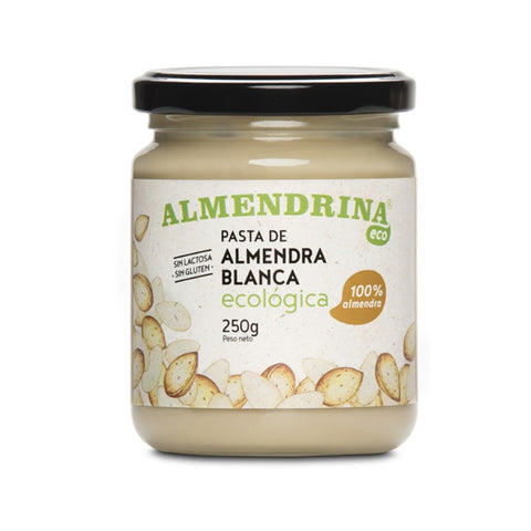 Comprar online PASTA ECO 100% ALMENDRA BLANCA TARRO CRISTAL 250 g de KLAM. Imagen 1