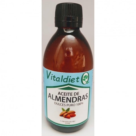 Comprar online ACEITE ALMENDRAS DULCES PURO 100%  250 ML de VITALDIET. Imagen 1