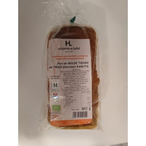 Comprar online MOLDE TIERNO DE TRIGO KHORASAN KAMUT 480 gr de HORNO DE LEÑA. Imagen 1
