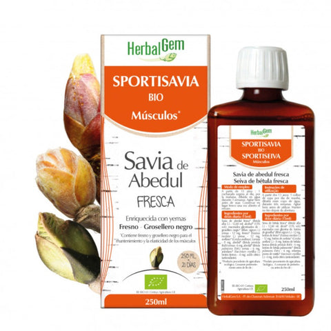 Comprar online SPORTISAVIA BIO 250 ML de HERBALGEM. Imagen 1