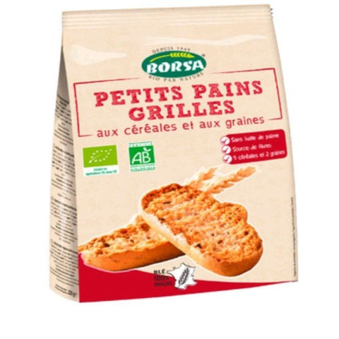 Comprar online PANECILLOS MULTICEREALES 225 g de BORSA. Imagen 1