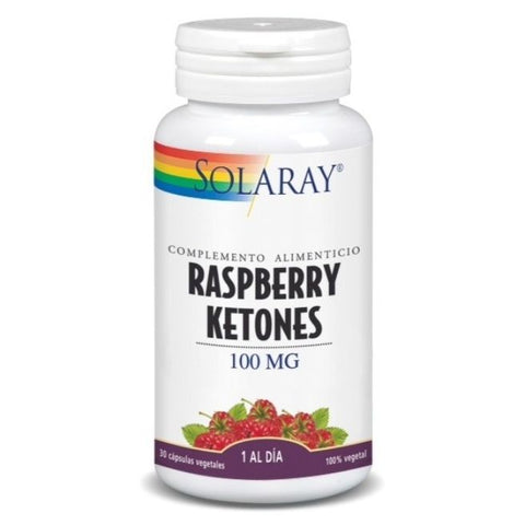 Comprar online KETONES RAPBERRY 100 mg 30 Caps de SOLARAY. Imagen 1