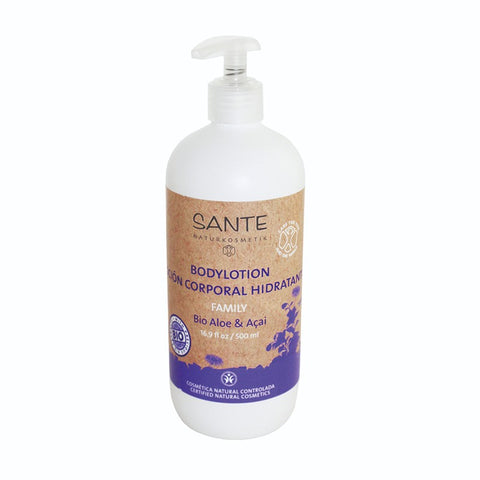 Comprar online LOCION CORPORAL 500 ALOE & AŽAI 500 ml de SANTE. Imagen 1