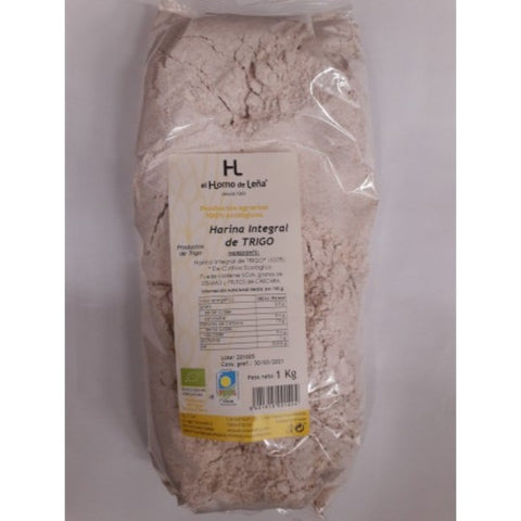 Comprar online HARINA INTEGRAL DE TRIGO ECO 1 Kg de HORNO DE LEÑA. Imagen 1