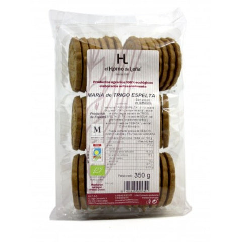 Comprar online MARIA ESPELTA C/SIROPE DE AGAVE 350 gr de HORNO DE LEÑA. Imagen 1