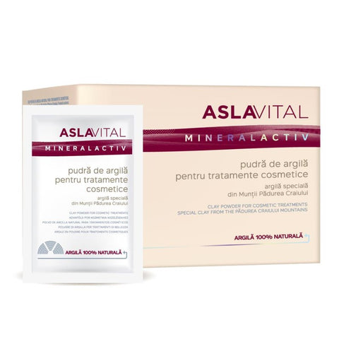 Comprar online ARCILLA EN POLVO 10 sobres de 20gr de ASLAVITAL MINERAL ACTIV. Imagen 1
