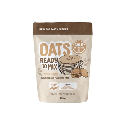 Comprar online OATS READY TO MIX COOKIES 500 G de GOLD NUTRION. Imagen 1