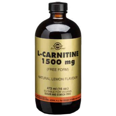 Comprar online L-CARNITINA LIQUIDA 1500 mg 473 ml de SOLGAR. Imagen 1