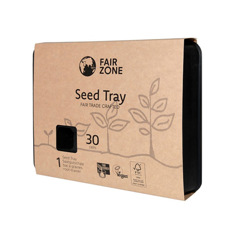 Comprar online BANDEJA SEMILLAS ECO NEGRO 30 CELDAS 23 X 26 X 4 C de FAIR SQUARED. Imagen 1