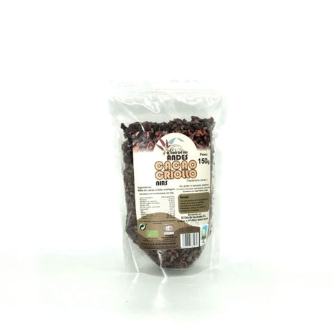 Comprar online CACAO CRIOLLO EN NIBS 150G de ORO DE LOS ANDES. Imagen 1