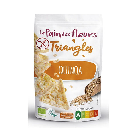 Comprar online TRIANGULOS MAIZ QUINOA LE PAIN DES FLEURS 50G de LE PAIN DES FLEURS. Imagen 1