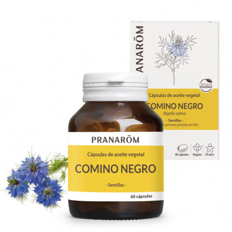 Comprar online ACEITE COMINO NEGRO CAPSULAS 60 CAPS de PRANAROM. Imagen 1