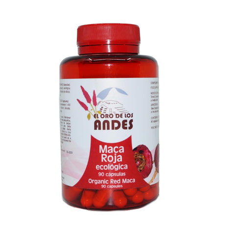 Comprar online MACA ROJA 90 CAPSULAS (700 MG) de ORO DE LOS ANDES. Imagen 1
