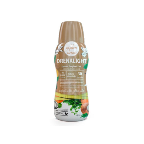 Comprar online DRENALIGHT GOLDEN DEPUR 600 ml de DIETMED. Imagen 1
