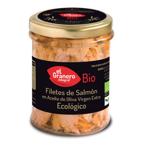 Comprar online FILETES DE SALMON BIO 195 gr de EL GRANERO INTEGRAL. Imagen 1