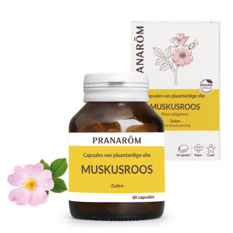 Comprar online ACEITE ROSA MOSQUETA CAPSULAS 60 CAPS de PRANAROM. Imagen 1