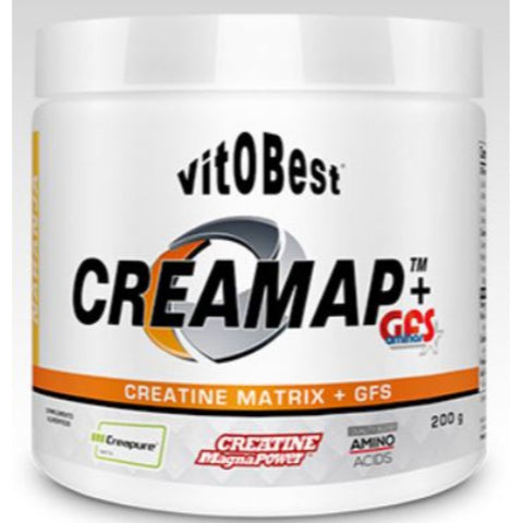 Comprar online CREAMAP+GFS AMINOS 200 gr NARANJA de VIT.O.BEST. Imagen 1