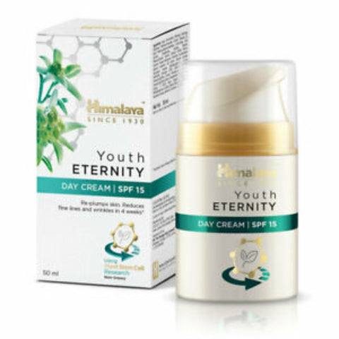 Comprar online CREMA FACIAL DE DIA YOUTH ETERNITY 50 ml de MASS HERBAL HIMALAYA. Imagen 1